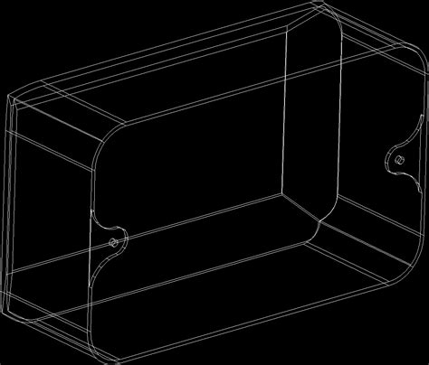 steel outlet box cad model|outlet box .